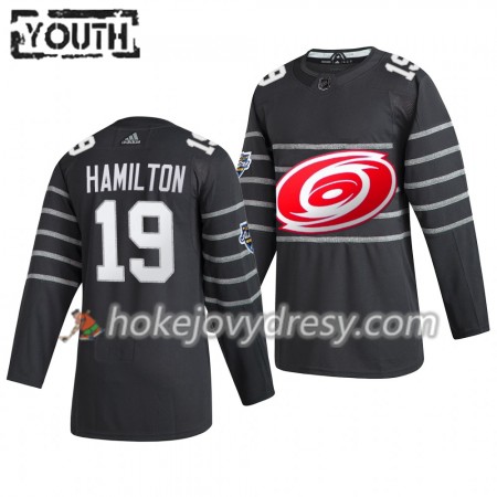 Dětské Hokejový Dres Carolina Hurricanes Dougie Hamilton 19  Šedá Adidas 2020 NHL All-Star Authentic